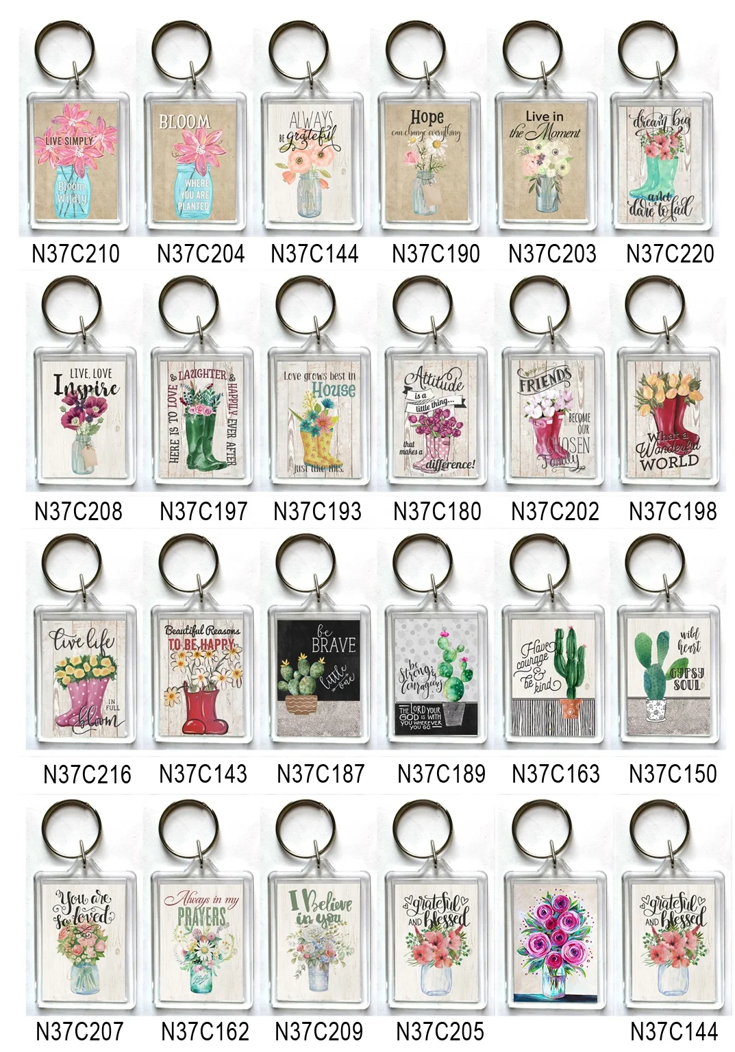 Hot Sale Credit Card Grabber Material Key chain Card Puller Products Colorful Mini Acrylic Print  Metal key chains
