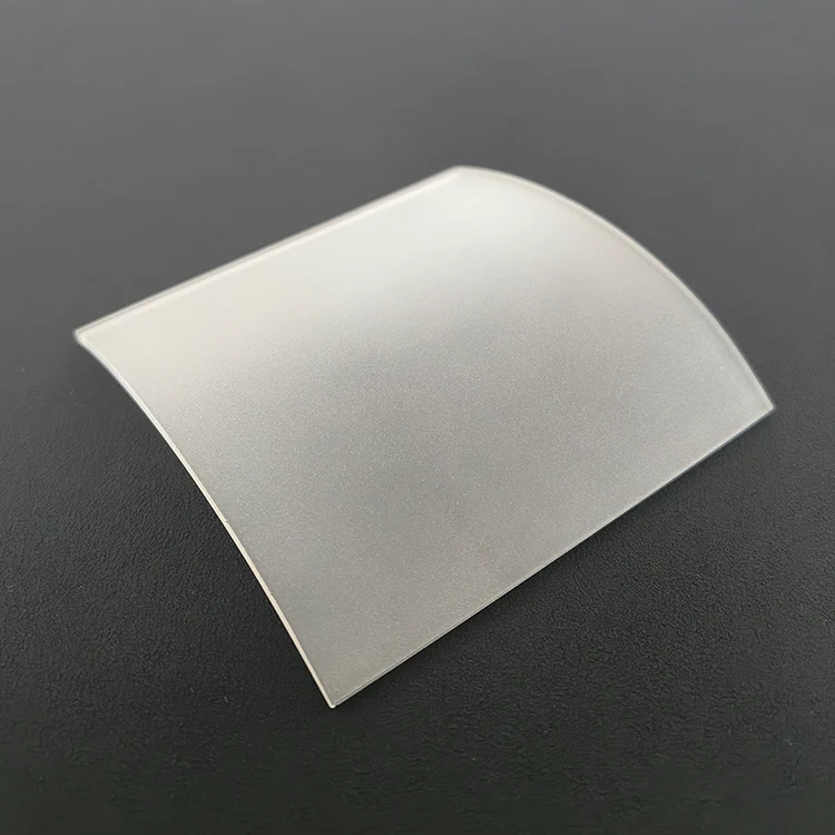 high temperature borosilicate glass curve cover glass