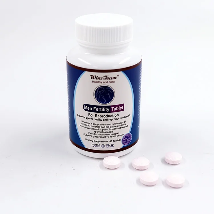 Winstown min-erals and bio-active nutrients fertility supplements for men 800mg*60 tablet / bottle men fertility tablet natural