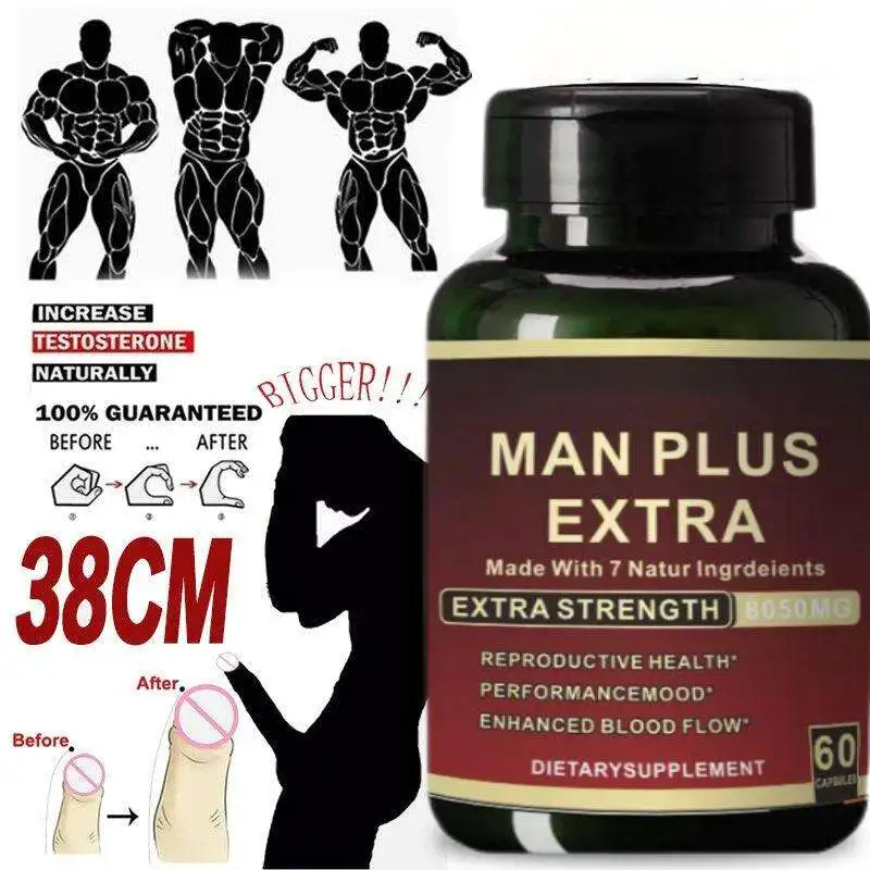 High quality Herbal xxxxl maca ROOT PLUS ginseng capsule men energy support maca strong man capsule energy provide capsules