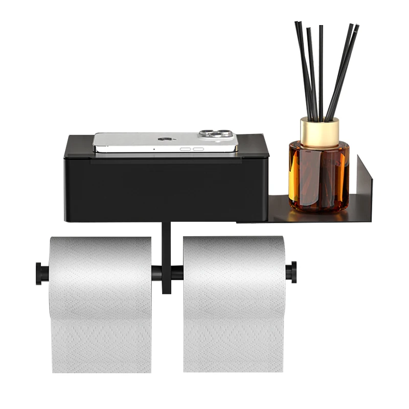 China Wholesale Multifunctional Bathroom Accessories Paper Towel Roll Holder Practical Tissue Dispenser