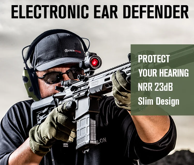 Manufacturer Shooting Earmuff Electronic Hearing Protection Tactical Headphone Electronic Ear Defender
