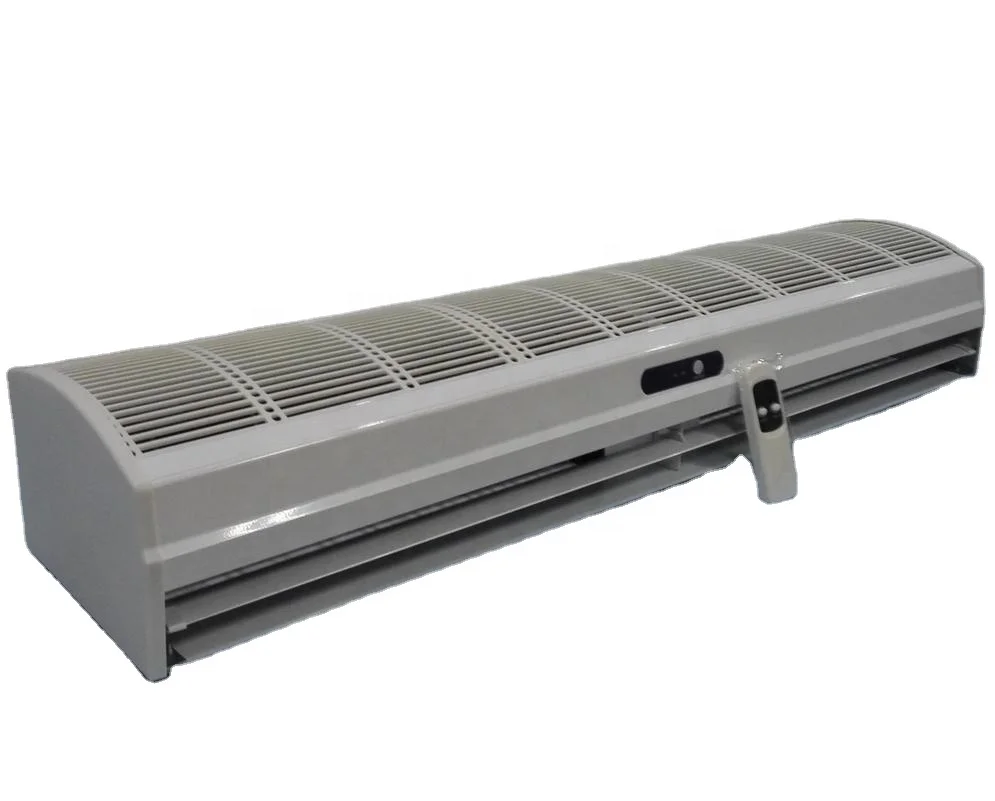 Wall Mounted Air Curtain Fan 220V/380V Cooling Function Rooms Restaurants Hotels Core Motor Pump Engine Components New Condition