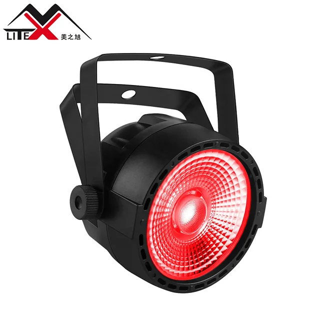 Popular ceiling wedding decoration DMX512 30W RGB UV led mini cob led par lights