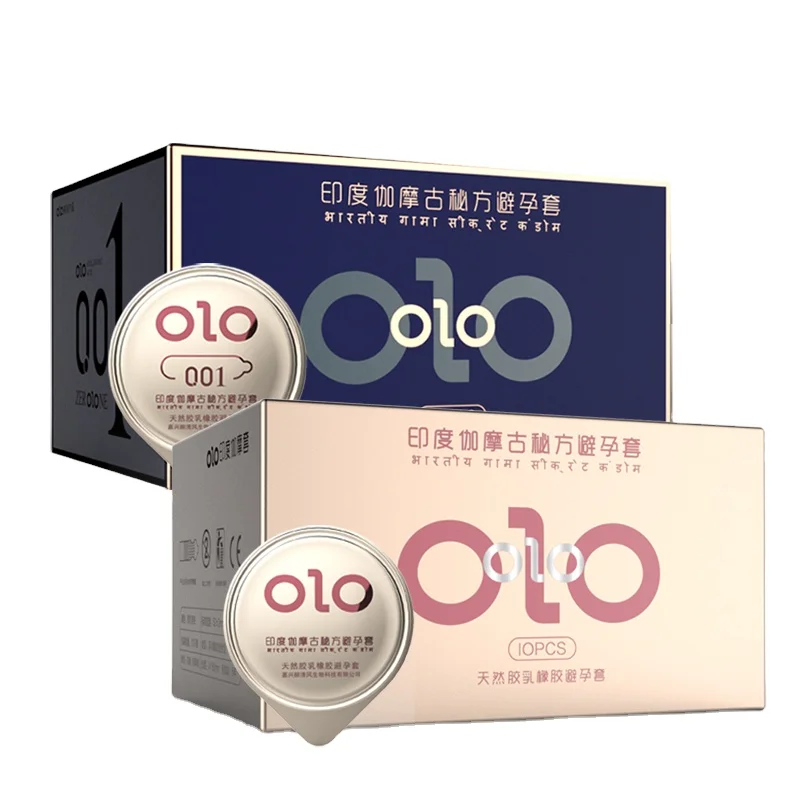 Cheaper OLO Promote Orgasm Penis Extension Avocado Pack bulk condoms for men