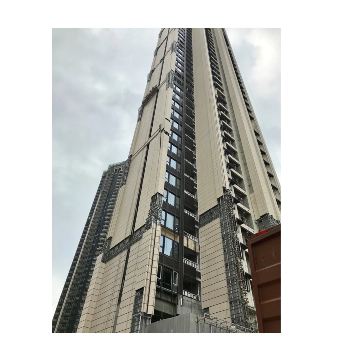 commercial curtain wall ceramic terracotta facade panel terracotta panel