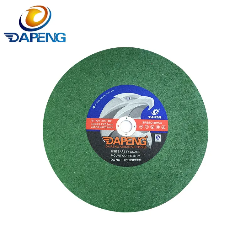 Hot Sale Green 14 Inch Cutting Disc for Metal and Stainless Steel  Cutting Disc