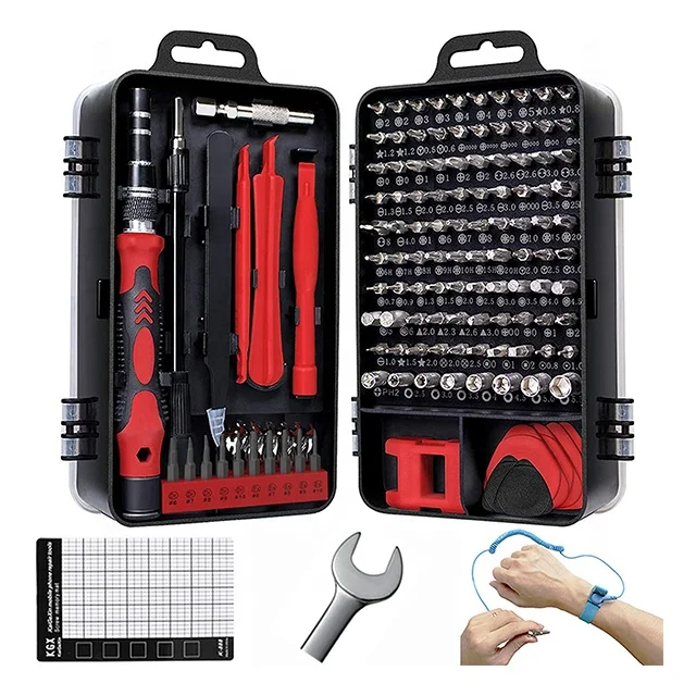 138 in 1 precision ratchet magnetic screwdriver tool set