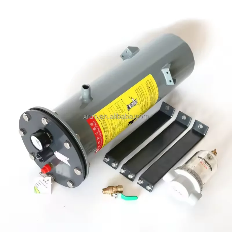 Special air filter for sandblasting machine