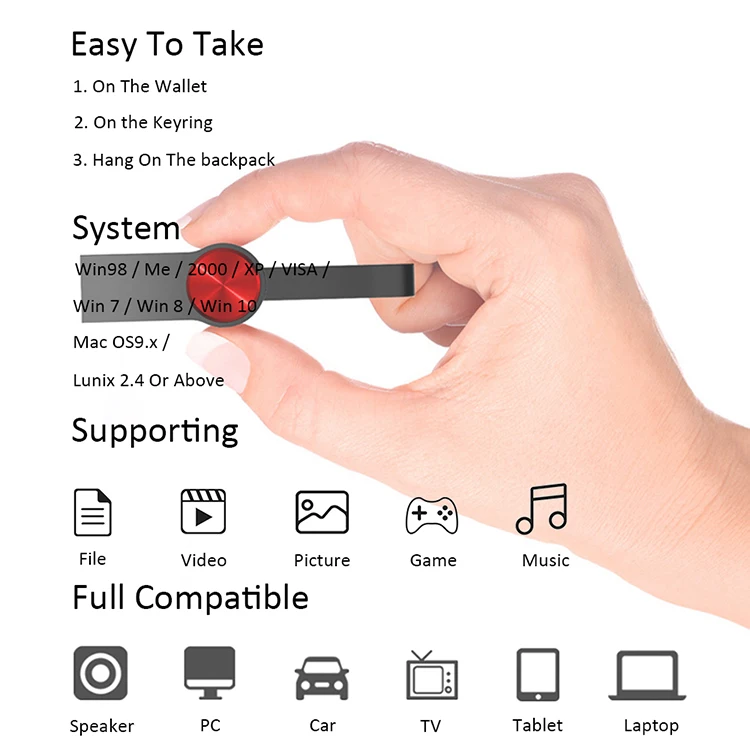 Original Ceamere C17 USB 2.0 3.0 Mini Pen Drives 8GB 128GB 64GB 32GB 16GB Memoria Cle USB Flash Drive Stick Flash Disk Pendrive