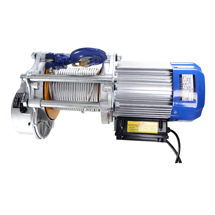 KCD HIGH QUALITY ALUMINUM SHELL ELECTRIC WINCH ELEVATOR HOIST
