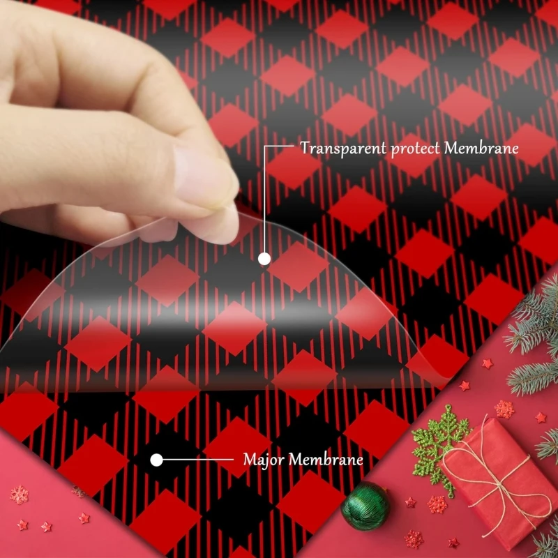 hot sale Christmas Heat Transfer Vinyl Bundle,Xmas Craft Vinyl Bundle for DIY Fabric T-Shirt Bag Hat Pillow Crafts 12 x 10'