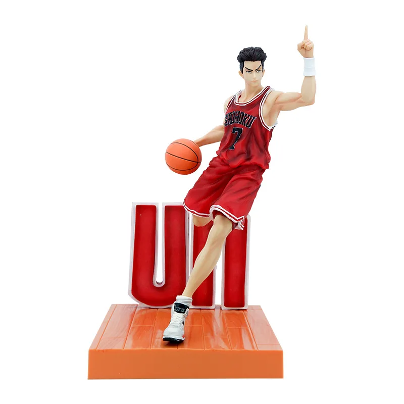Wholesale Japanese Anime Slam Dunk Master Shobei Five Tigers Sakuragi Hanamichi Miyagi Ryota Akagi Gangxian Model Figure Toys