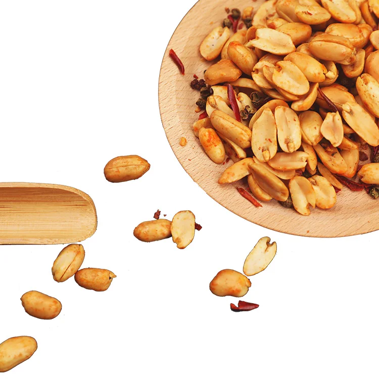 Chinese Snacks Sichuan Chili Flavor Roasted Peanuts Healthy Nutrition Snacks
