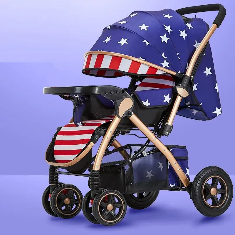 High Quality Luxury Travel Baby Stroller Factory Price Multi Function Folding Baby Stroller