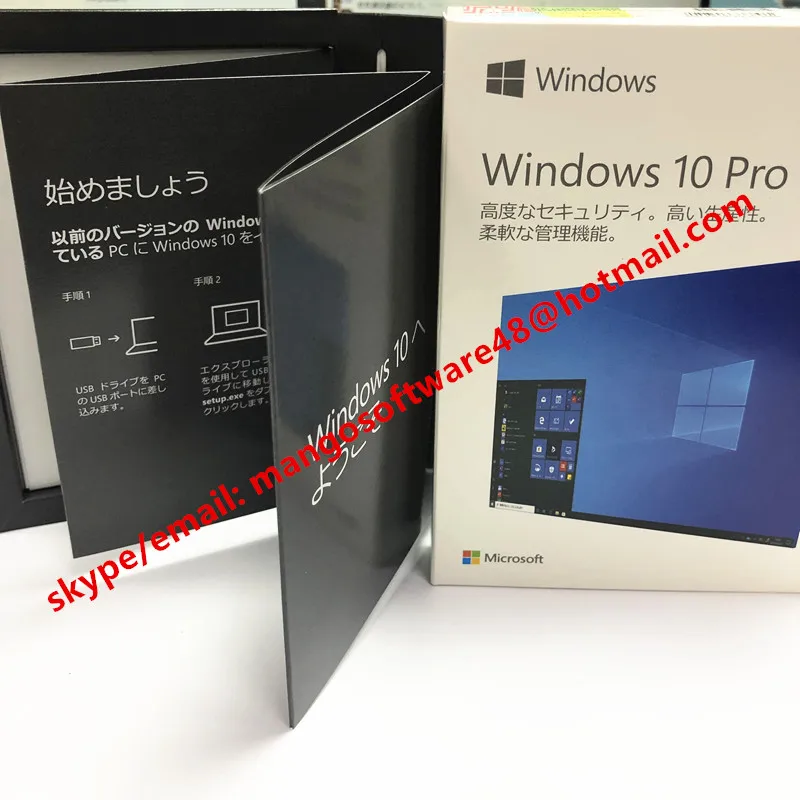 
Japanese Newest original version Microsoft windows 10 pro Professional full version computer software download keys 
