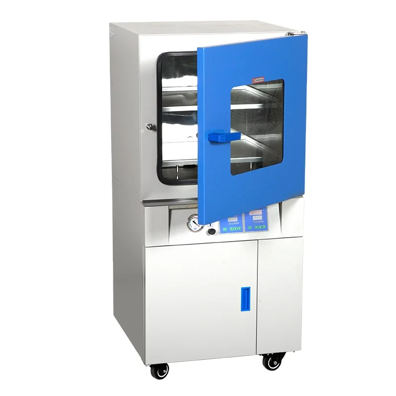 Vertical Laboratory vacuum drying oven vacuum oven with pump