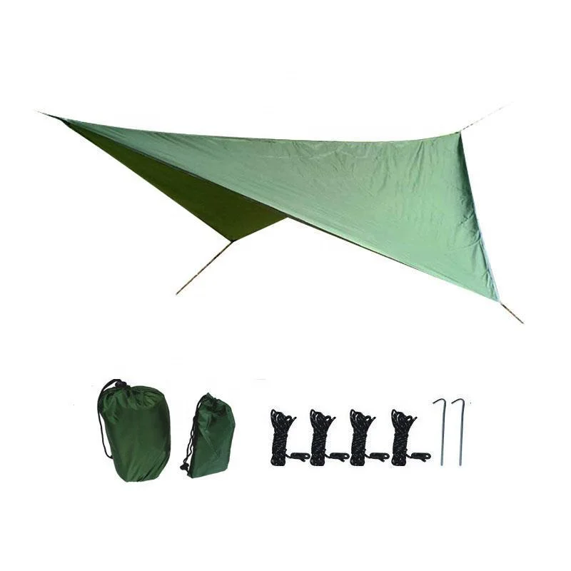 
 china suppliers four-corner diamond canopy multifunctional hammock shade cloth outdoor matcamping mat  