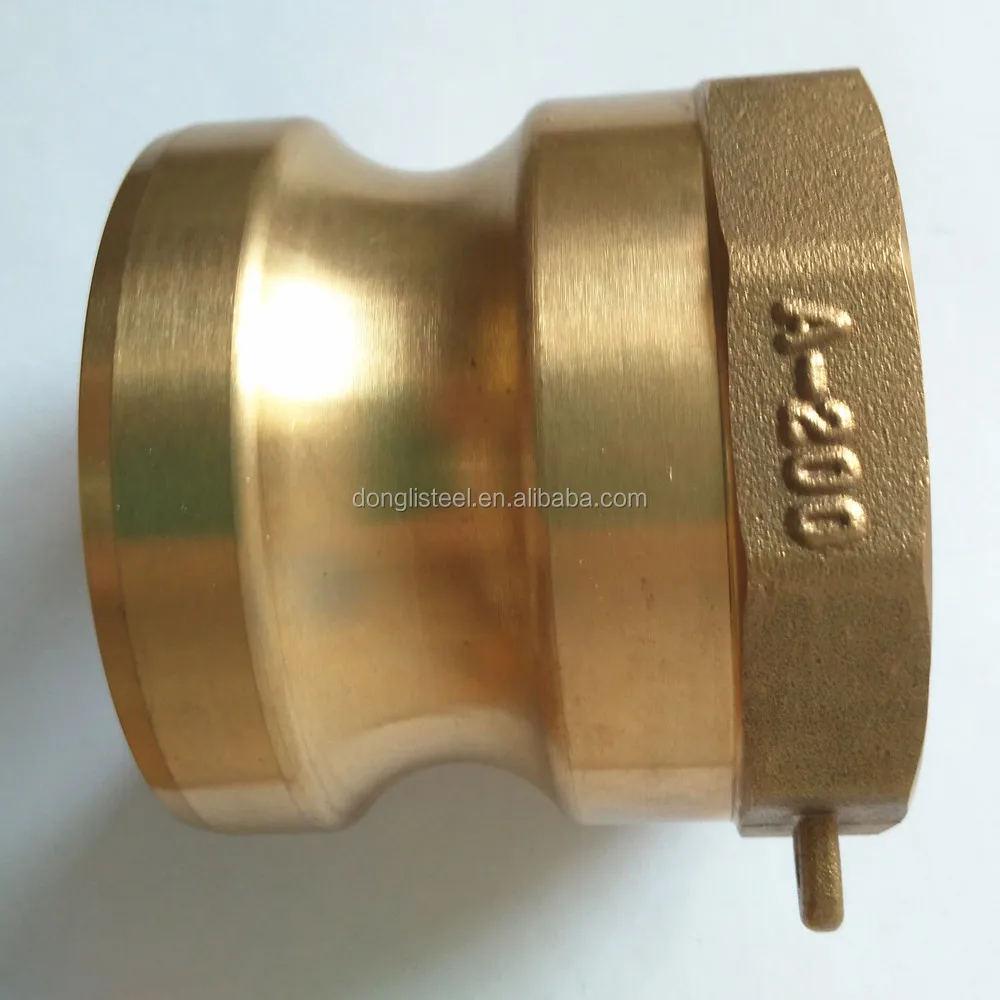 Standard brass Camm lock quick connection connector Type C internal thread connector