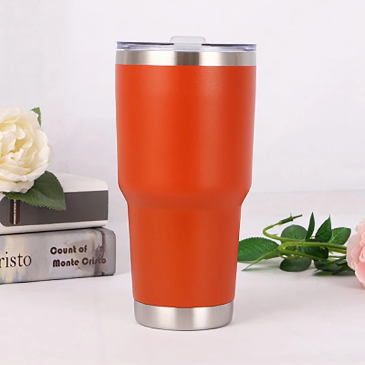 
Promotion 100%BPA Free Double Walled Vacuum Insulated 30oz Skinny Stainless Steel Tumbler With Lid Wholesale 