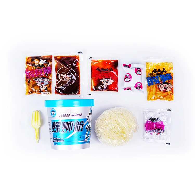 Rest Assured Delicious Soup noodles vermicelli Spicy instant noodles instant spicy snail rice noodles vermicelli