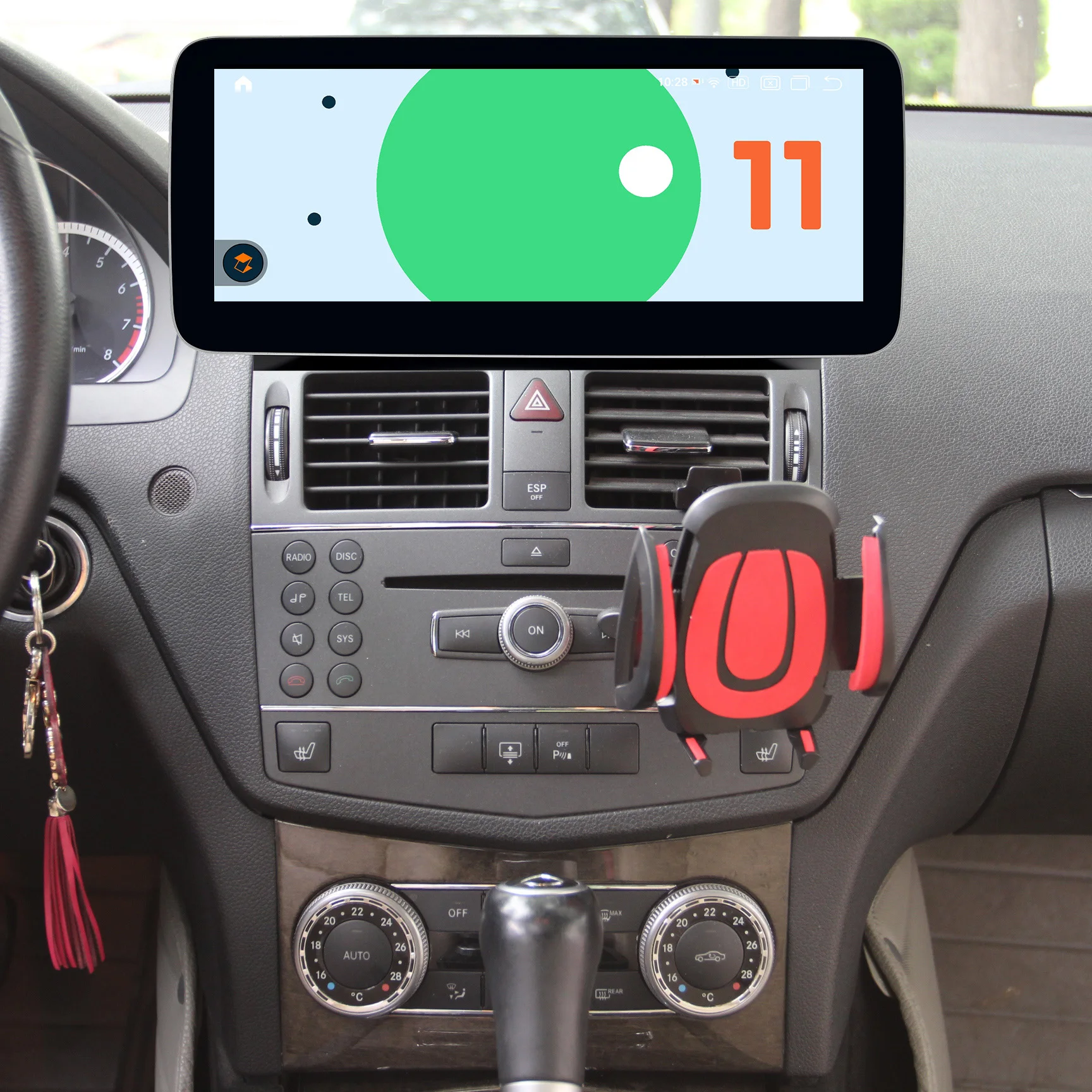 Acardash Qualcomm Snapdragon 662 Android 11 8+256g Car Android Screen Navi For C Class W204 Ntg4.0 12.3 Inch Android Screen