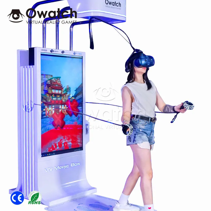 Owatch VR Magic Box Fashion Simple Affordable Gaming Machine Steam VR Games for Any Amusement Park