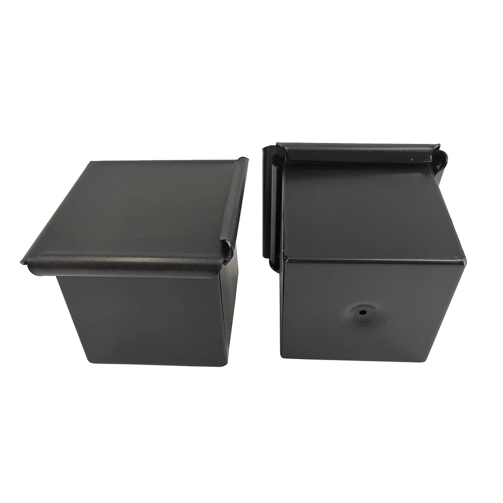 Wholesale Aluminum Non-stick mini Square Cube Loaf pan 5/6/7/8/9/10cm Bread Toast Baking Tin Pan mold with lid baking tool