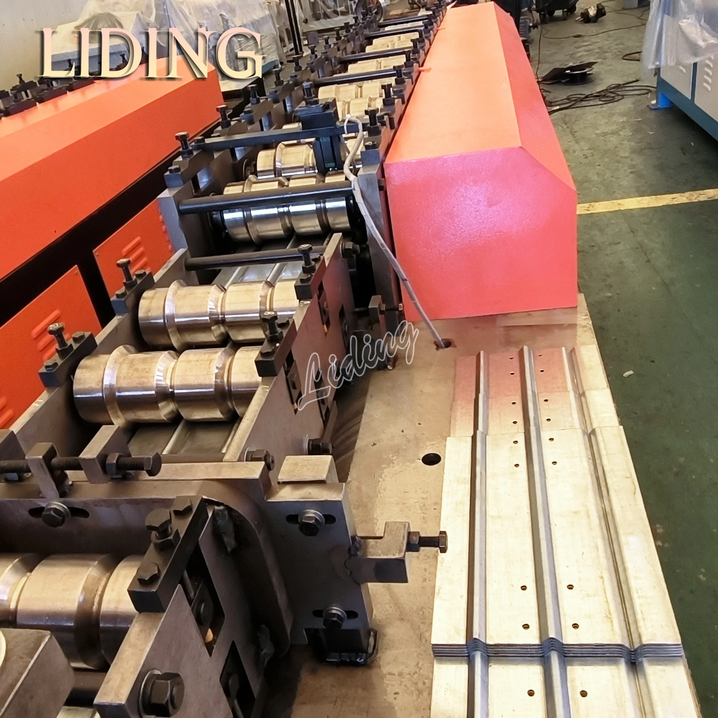 Factory OEM High quality Hvac Square  Volume Control Fire Damper VCD Blade Shutter Roll Forming Making  Machine