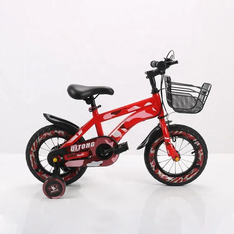 Qitong product four wheel toy bicycle/nice looking girls 12 inch bike pictures/Beautiful little kids bicycle