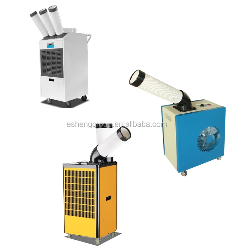 Portable industrial air conditioner for outdoor