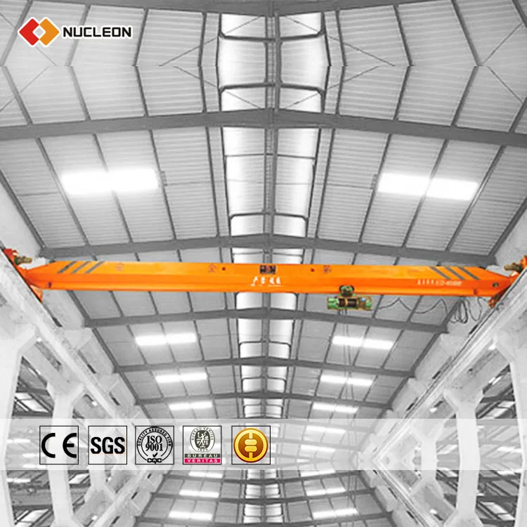 Customized Electric Eot Crane Traveling Single Girder 5 ton Bridge overhead Crane