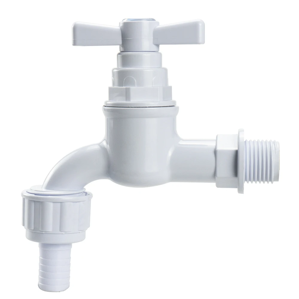 PNTEK Quick Open Plastic Garden Water Taps Abs PVC PP Bath Shower Basin Faucet for Laundry