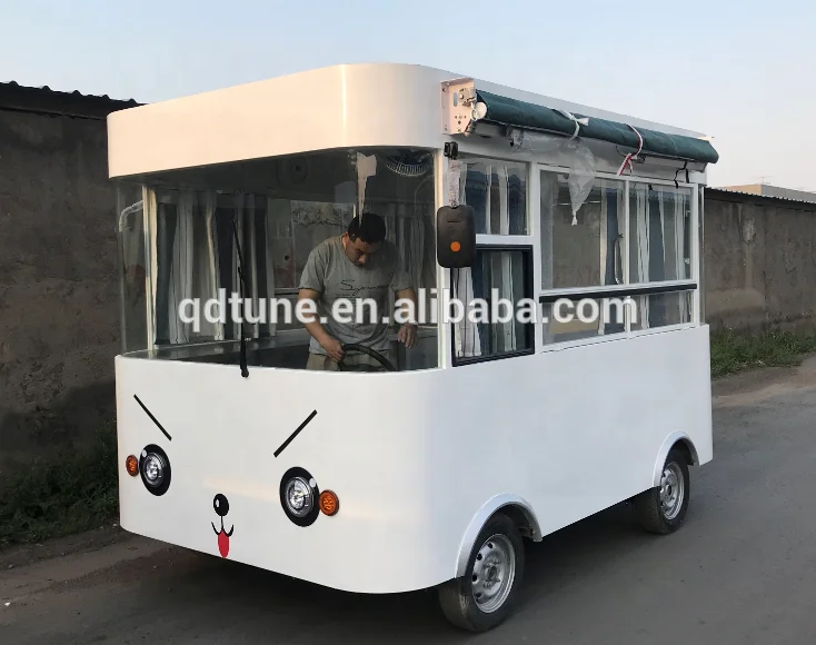 Новый стиль Food Truck Business электрический пищевой прицеп для продажи