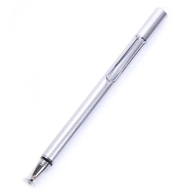 Newest Design Capacitive Rubber Tips Stylus Silicone Fiber Tip Styli Universal Disc Touch Pen for All Touch Screen Tablets