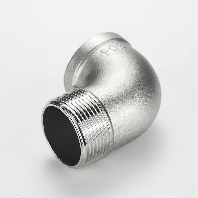 Factory Direct Sale pipe fittings 90degrees pipe nipple fitting sanitary pipe fittings Internal and external elbow