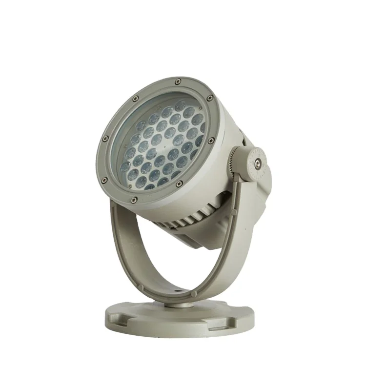 New product high-power launch 3W6W9W18W36W54W LED round project landscape courtyard spotlight