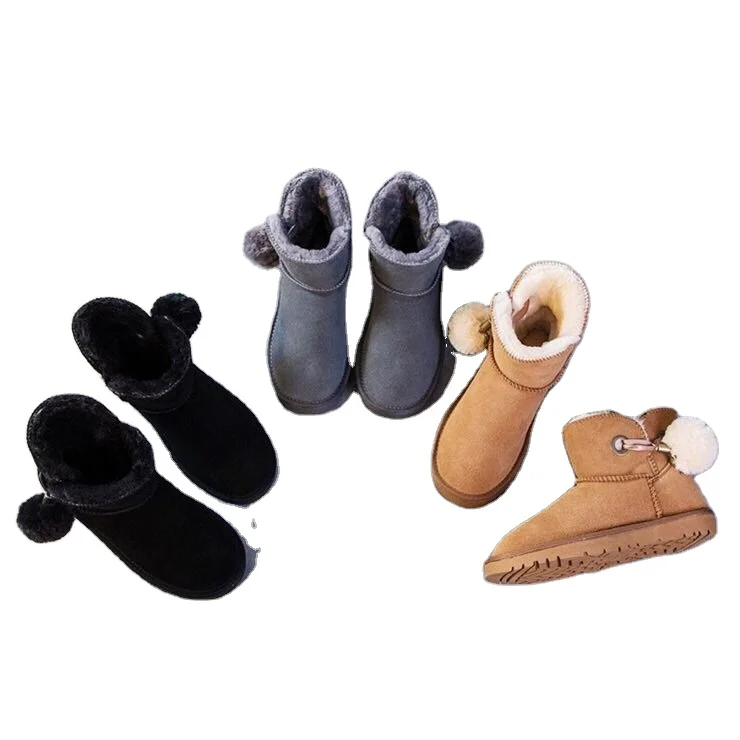 
new fashion snow monster women winter fur boots 