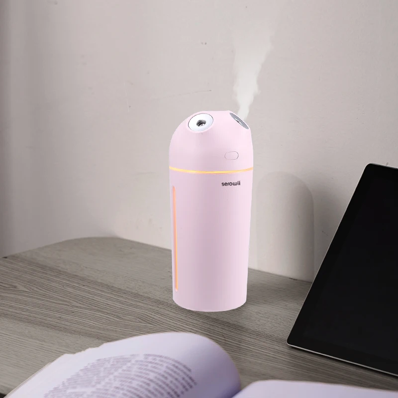 Latest design Portable mini USB Dual Spray humidifier
