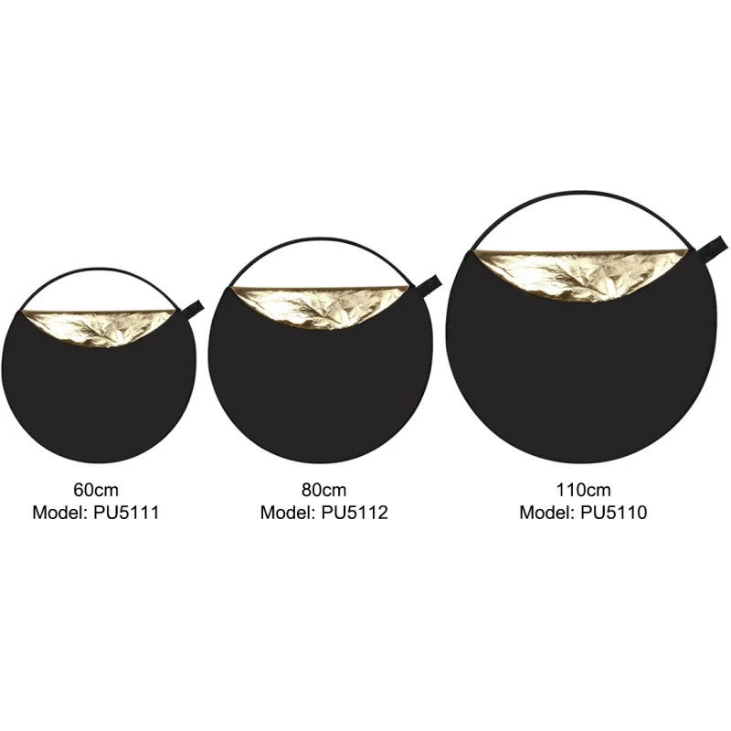 Dropshipping reflector photography kit PULUZ 110cm 5 in 1 Folding Photo Studio Reflector Board light reflector for photography