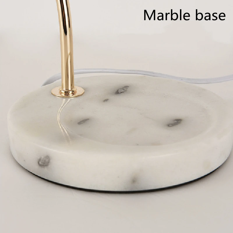 Luxury aromatherapy night lamp candle warmer  Marble base electric lamp wax melt burners