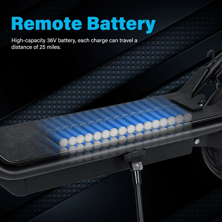 Trusted Business Adult 10 Inch Dual-drive Front And Rear Shock-absorbing Moped Electric Kick Scooter