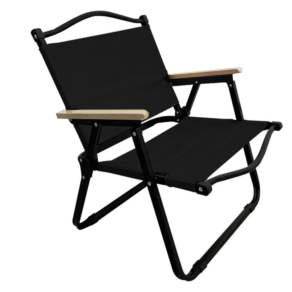 Высококачественный складной стул из ткани и сетки, портативный ультралегкий стул для режиссера кемпинга с деревянной отделкой и алюминиевой рамкой