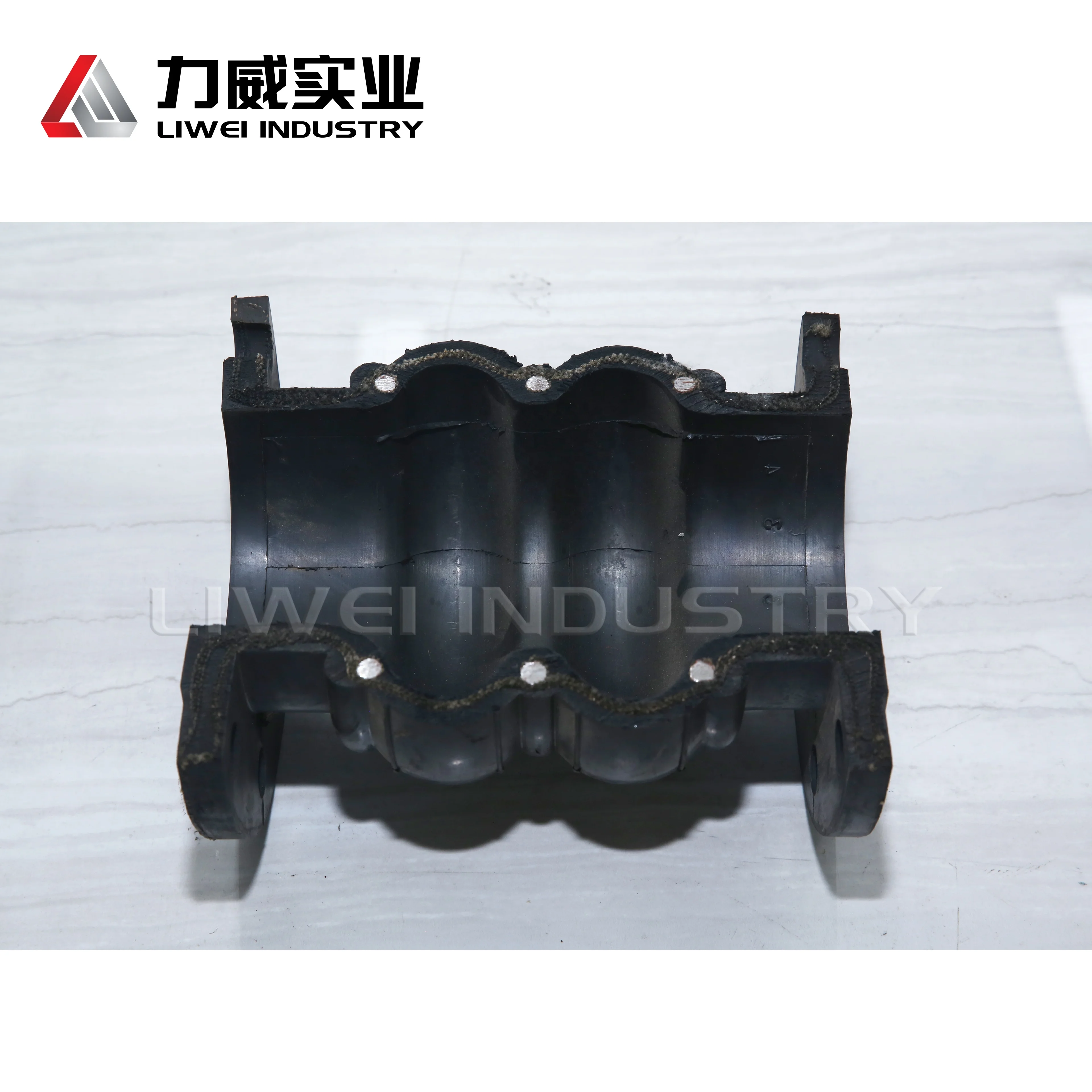 Stainless Steel Flange Double Ball Compensator Flexible Rubber Joint Vulcanized Anti Noise Rubber Flexible Joint