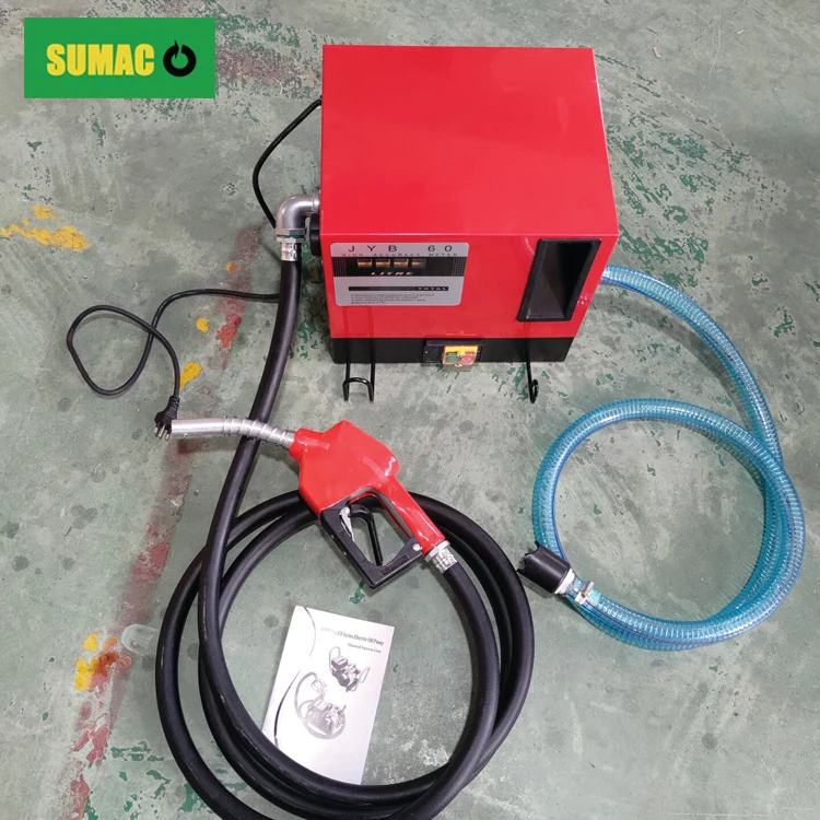 SUMAC Professional Wall Mount 12V 24V 220V Available Dispenser Cabinet Diesel Electric Transfer Oil Pump