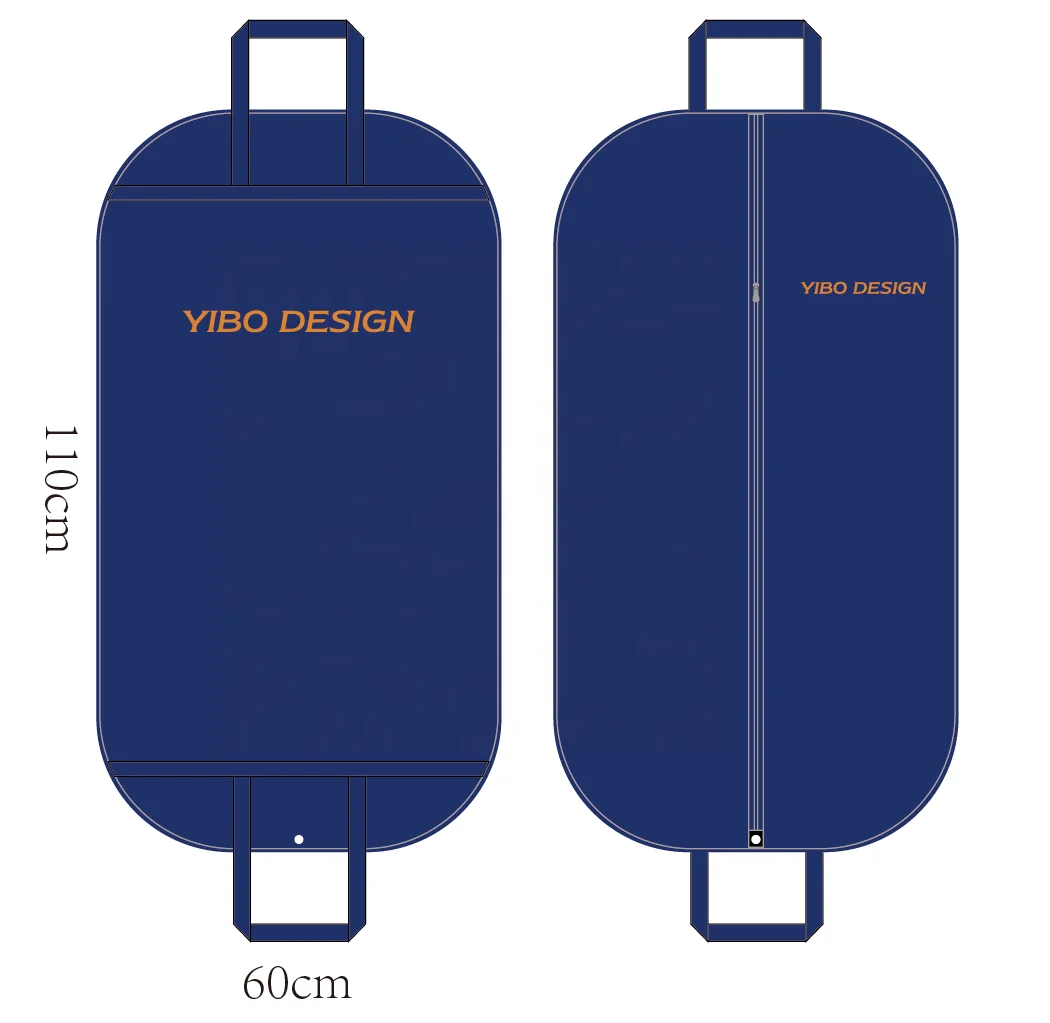 Cotton Canvas Garment Bag Custom Logo Colorful Luxury Foldable Hanging Clothes Cover Dress Gown Bag Travel Garment Suit Bag