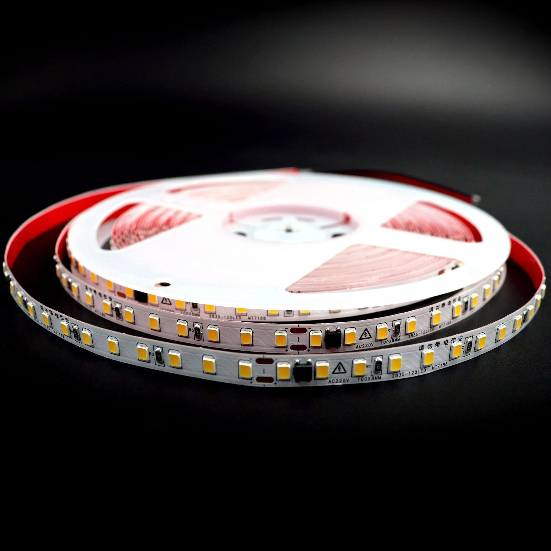 Водонепроницаемая Светодиодная лента SMD2835 220 В