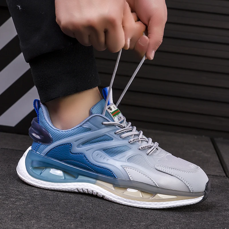 Adit Shoes Factory Wholesale New Design Comfortable Rubber Sole Breathable Mesh Running Walking BasketballStyle trend Shoes Men