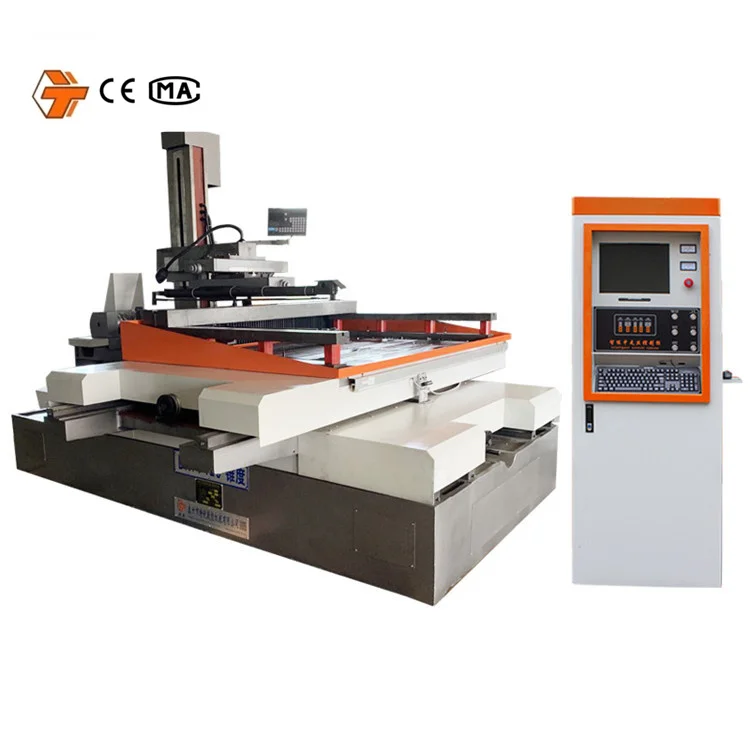 DK77100 Edm Electrical Discharge Wire Cutting Machine Cnc Edm Wire Cut Machine