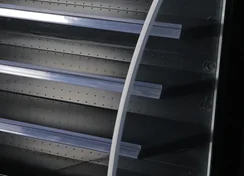 Supermarket Showcase Vertical Chiller Commercial Display Refrigerator For Drinks